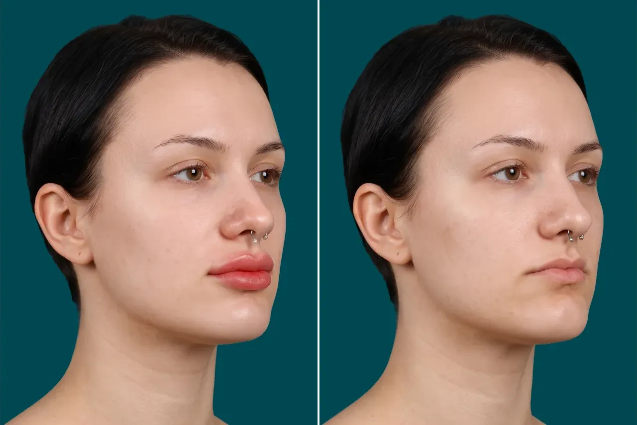 Lip Lift Before and After 1